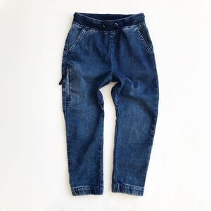 Gymboree pull up soft joggers jeans VGUC S(5-6Y